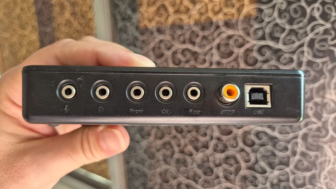Asus Xonar U5 placa interface de áudio externa  - Foto 4
