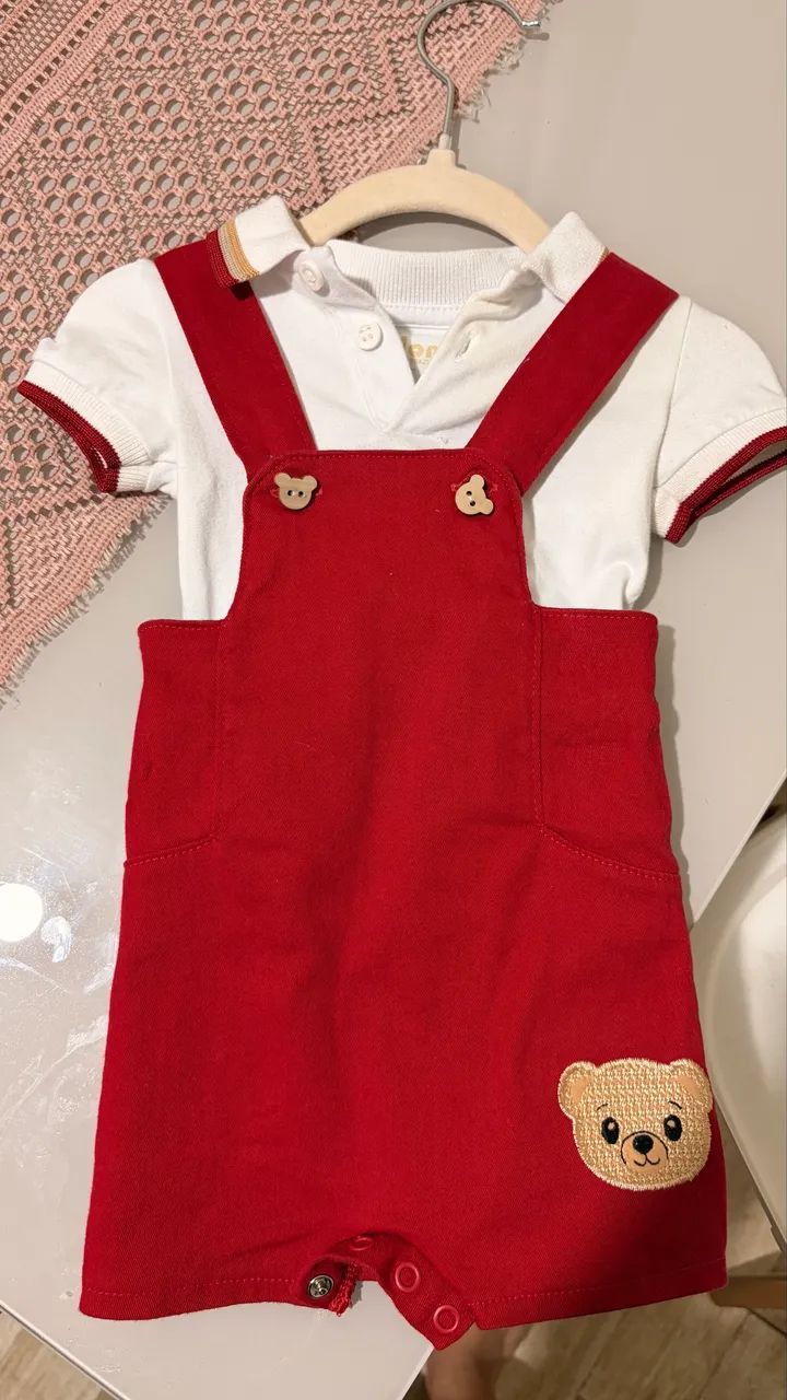 Roupa de bebê masculino 