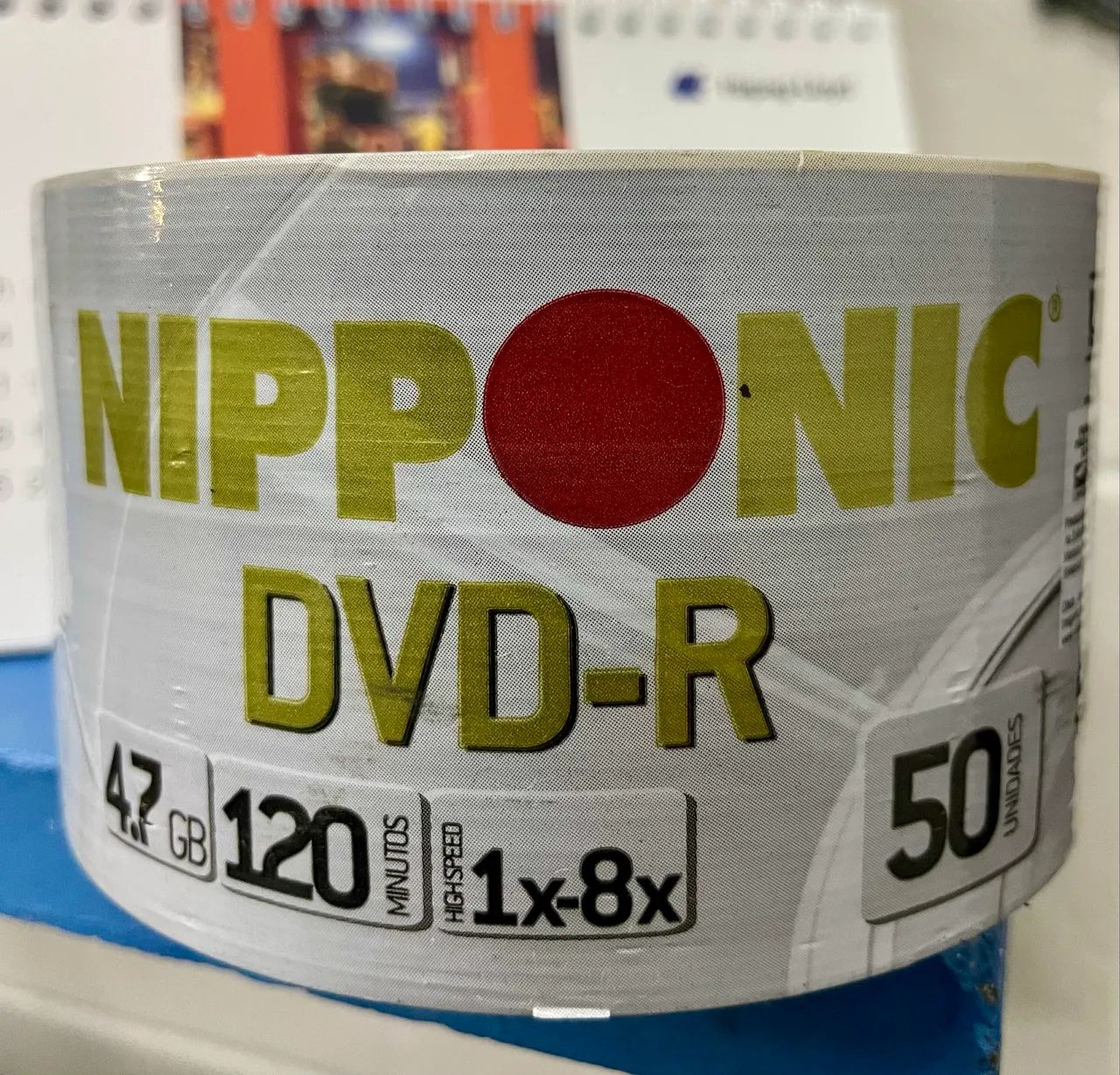 Tubo com 50 DVD-R Nipponic - Foto 2