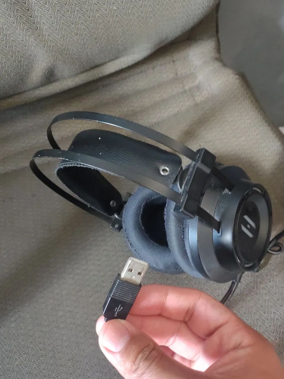 Headset com fio USB - Foto 2