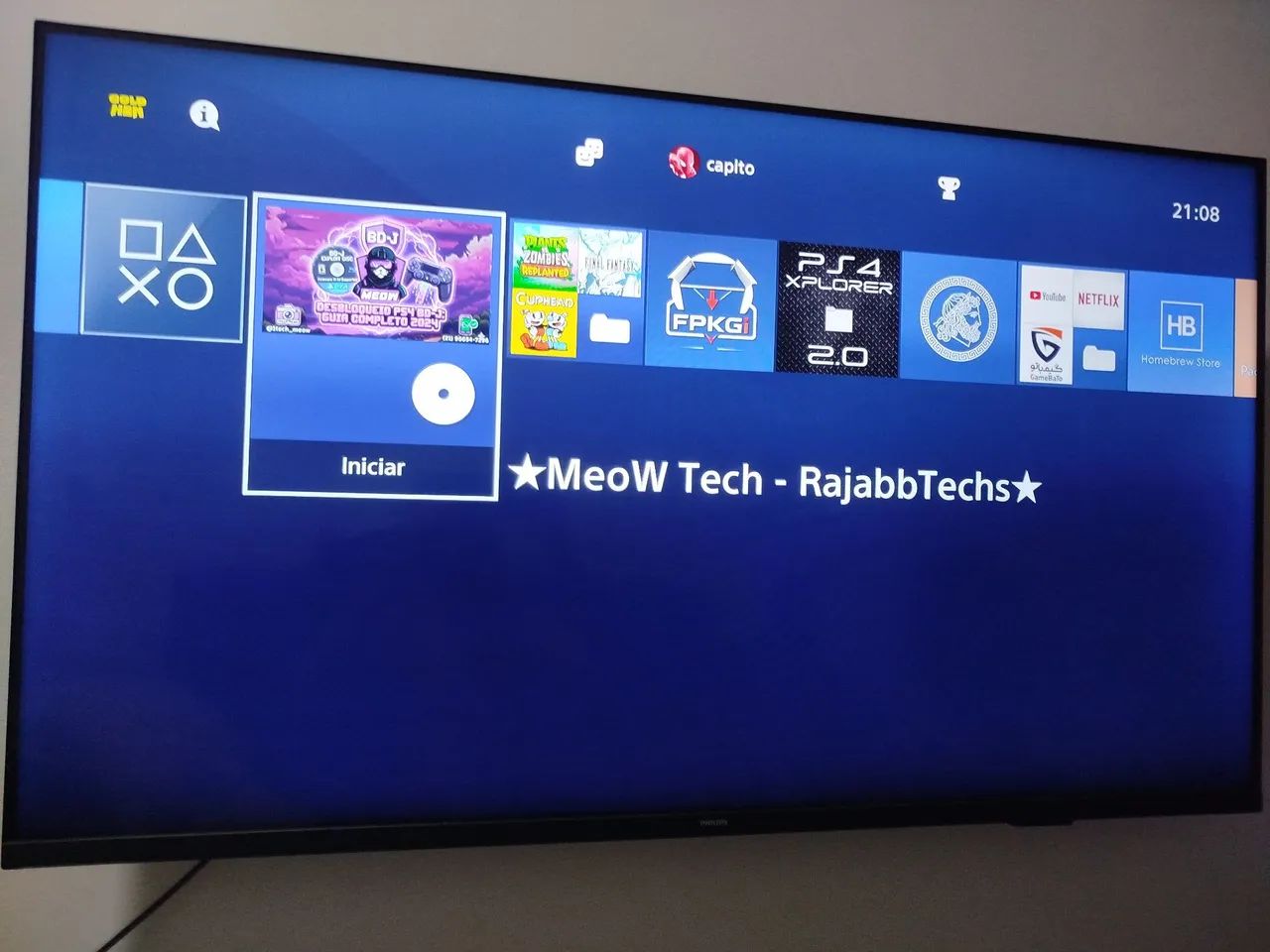 PS4 Slim Desbloqueado | + 4 controles - Foto 3