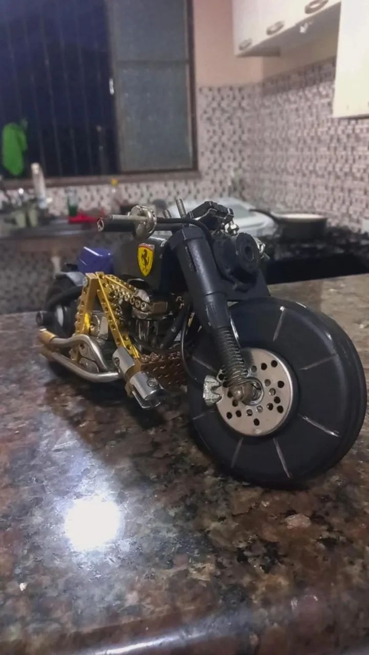 Miniatura moto customizada  - Foto 3