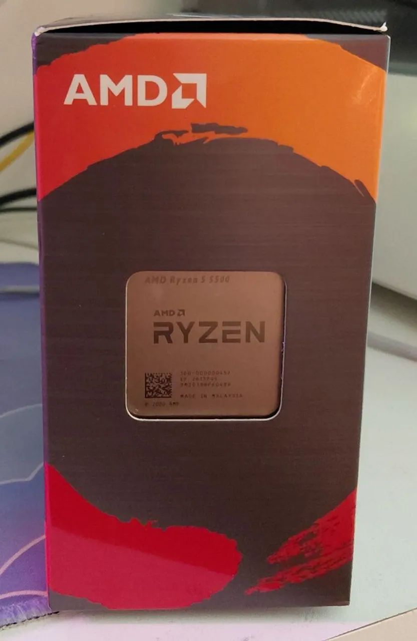 Processador AMD Ryzen 5 5500 100100000457BOX - Lacrado - Foto 2