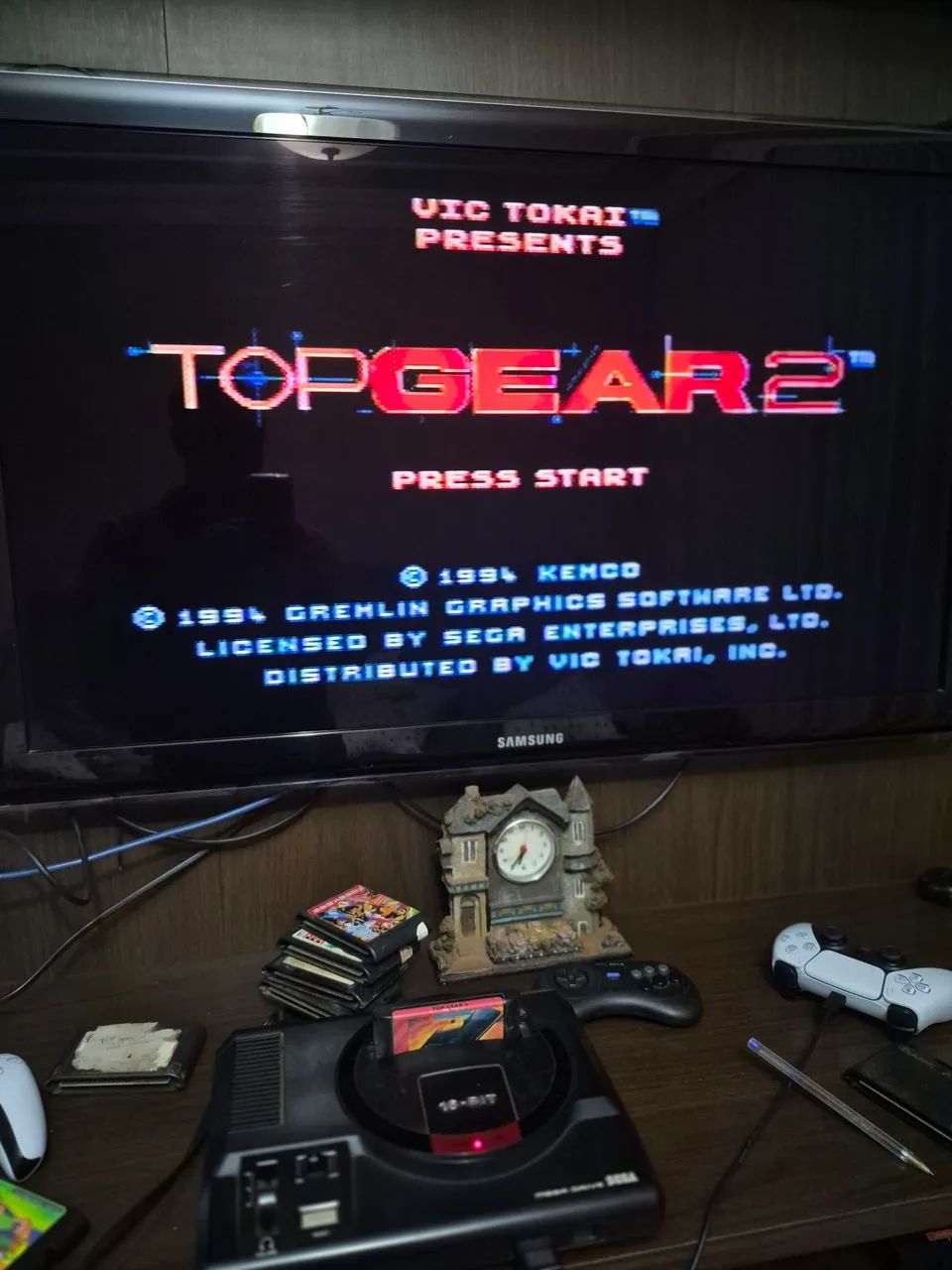 Top Gear 2 Mega Drive  - Foto 5