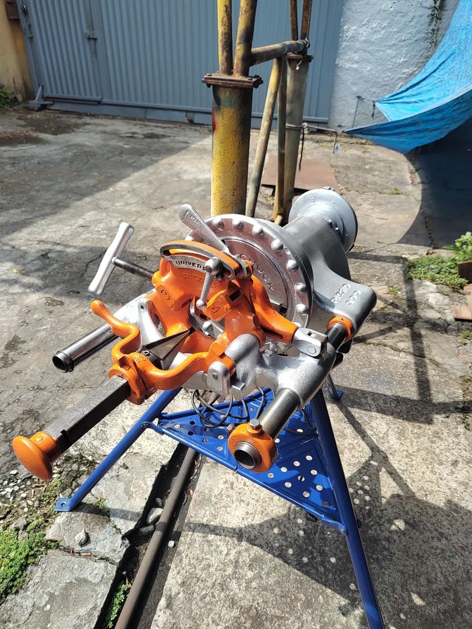 ROSQUEADEIRA RIDGID 300  CAP.1/2" ATÉ 2" - Foto 4