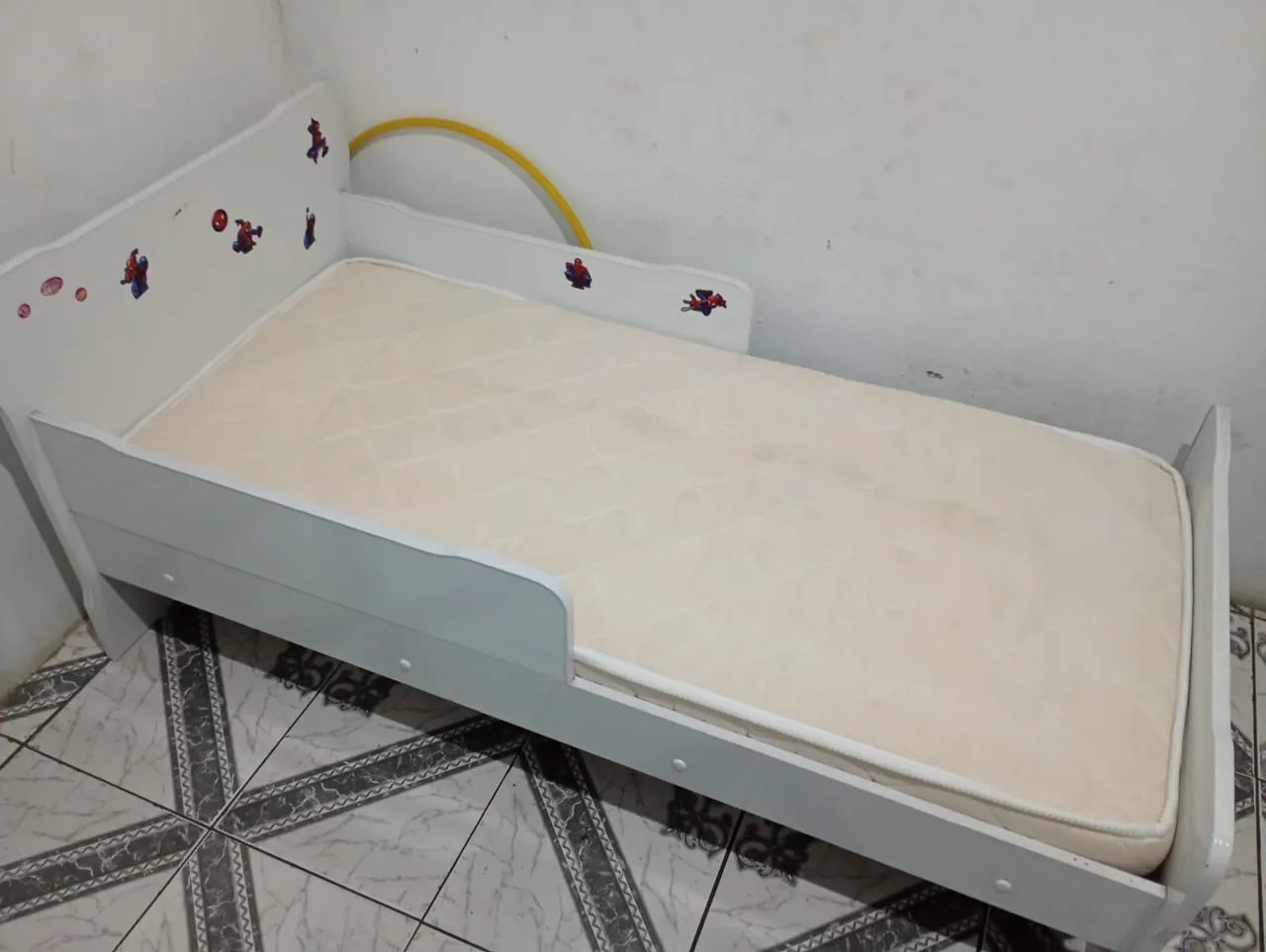 Cama infantil com colchão  - Foto 5