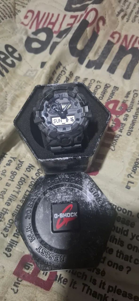 Relógio g shock camuflado  - Foto 2