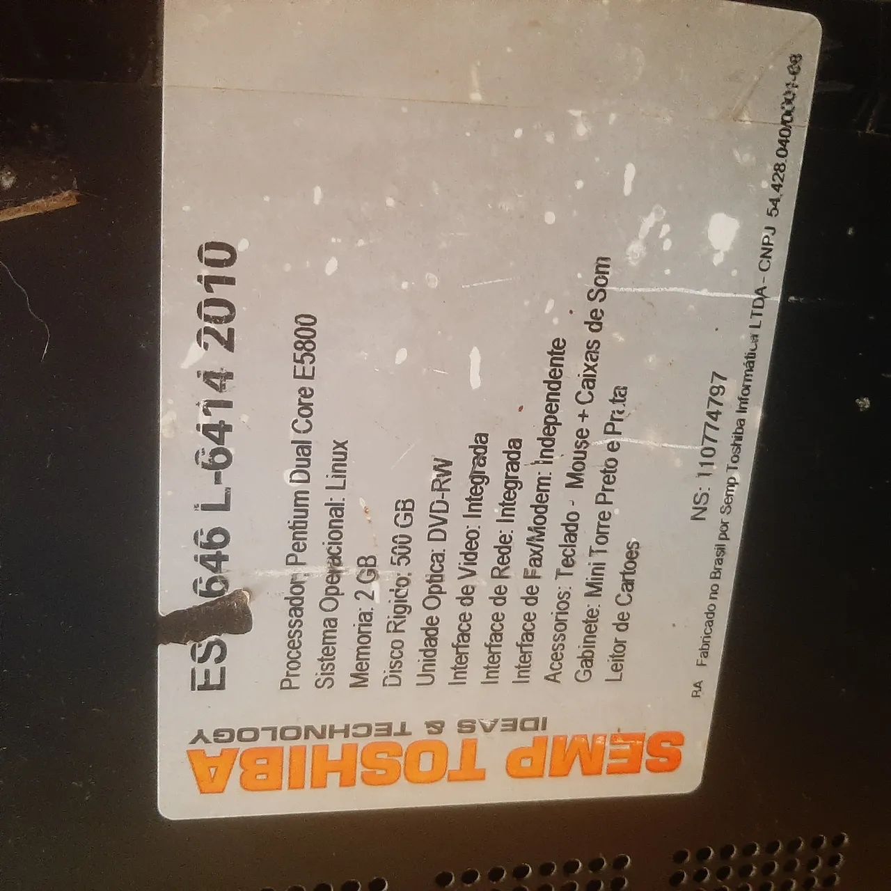 Vendo CPU Toshiba - Foto 3
