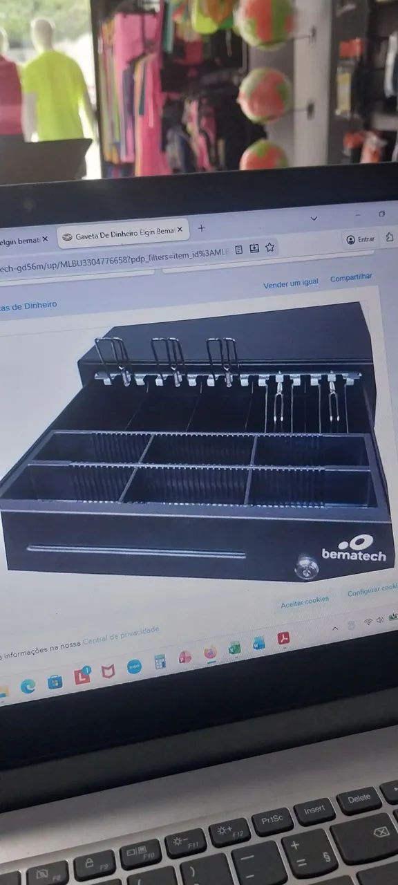 Vende-se Gaveta de Dinheiro ELGIN BEMATECH 