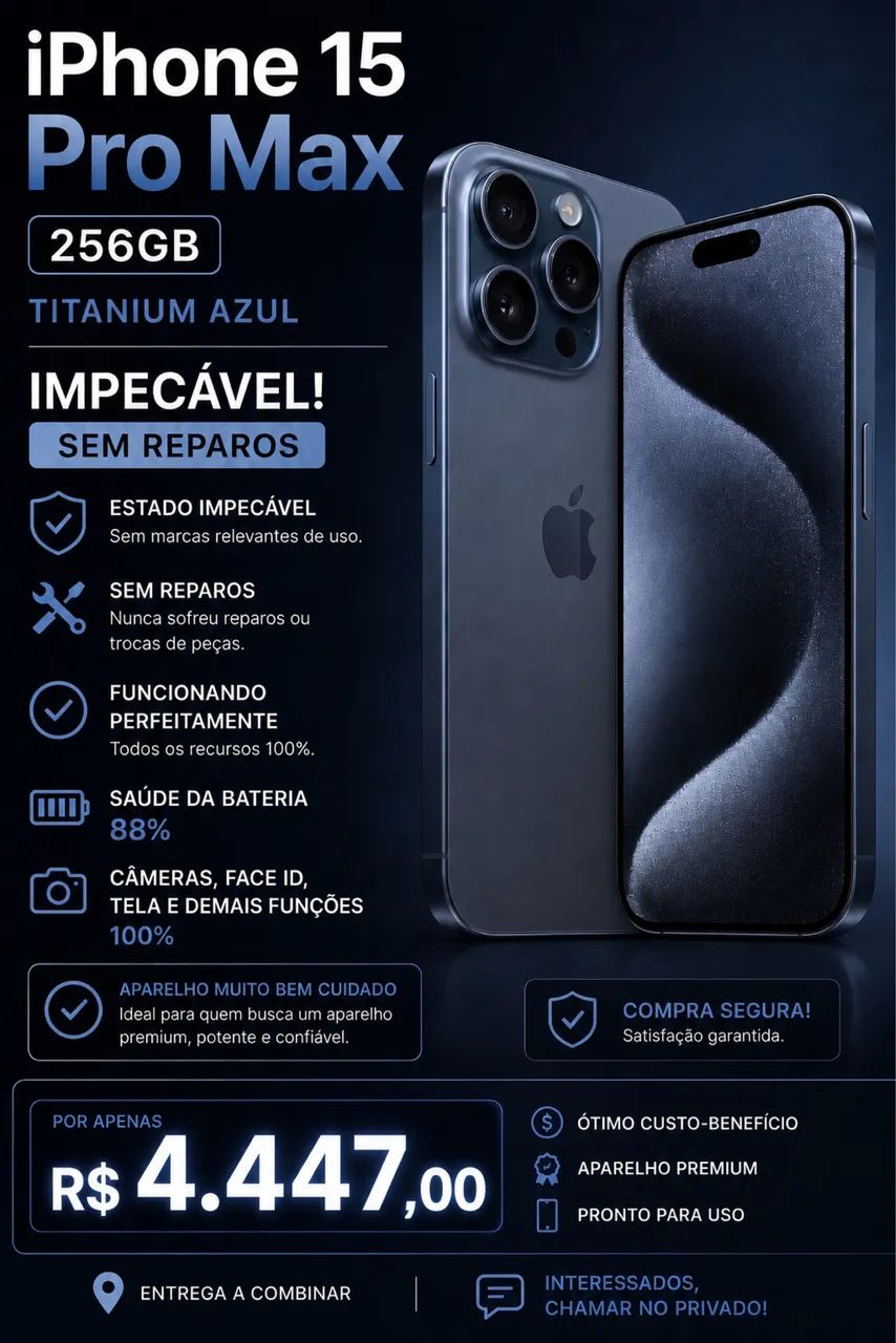 iPhone 15 pro max  - Foto 2