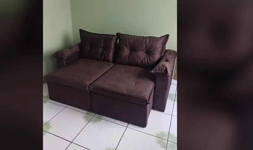 Sofá direto de fábrica, variedade de modelos e tamanhos, trabalhamos com material Suede,