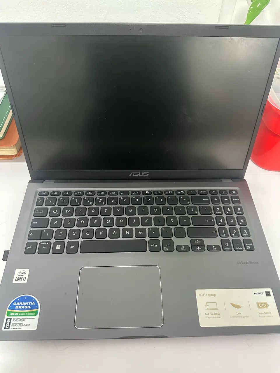 NOTBOOK ASUS CORE I3 - QUASE NOVO