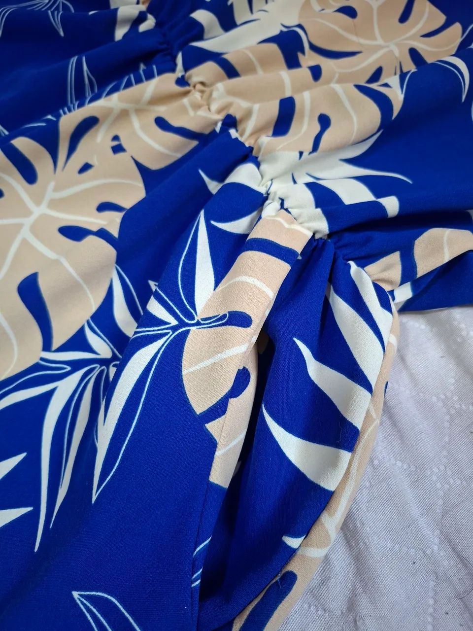 Macacão Azul Regata Estampado  - Foto 3