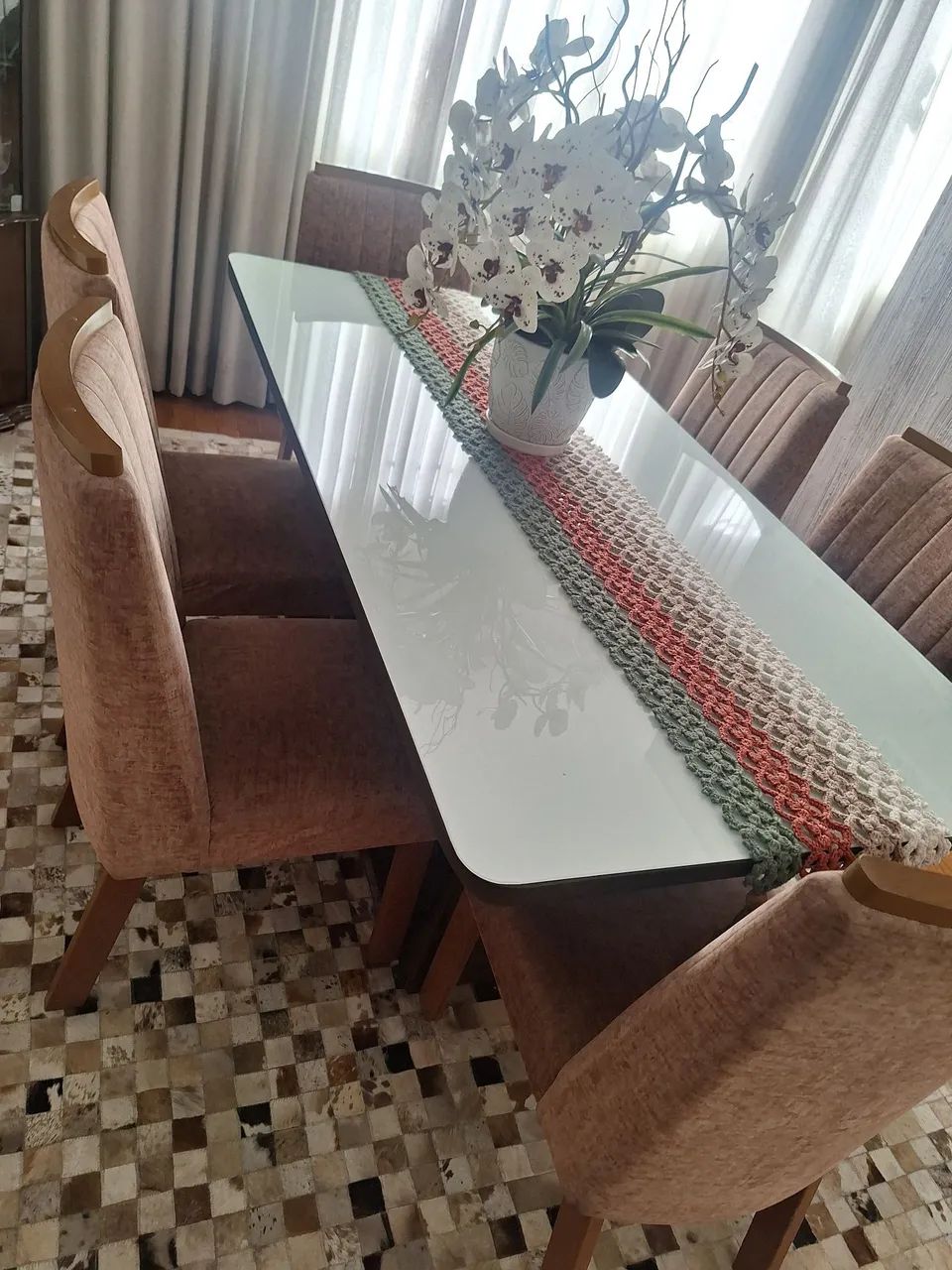 Sala de jantar 6 cadeiras