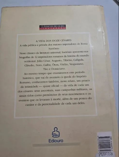 A Vida dos Doze Césares - Suetônio - Foto 2
