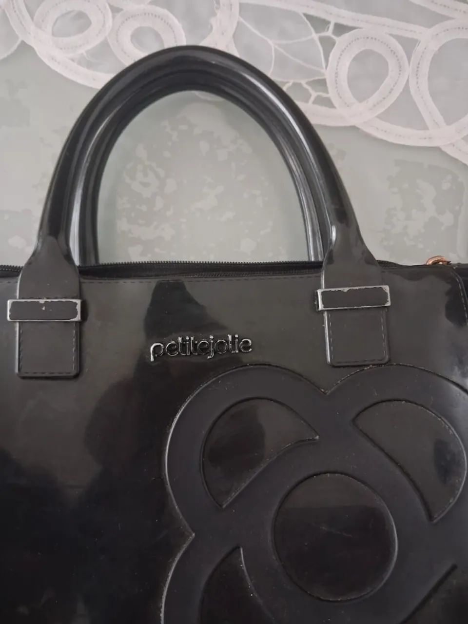 Bolsa Petite Jolie Preta - Foto 5