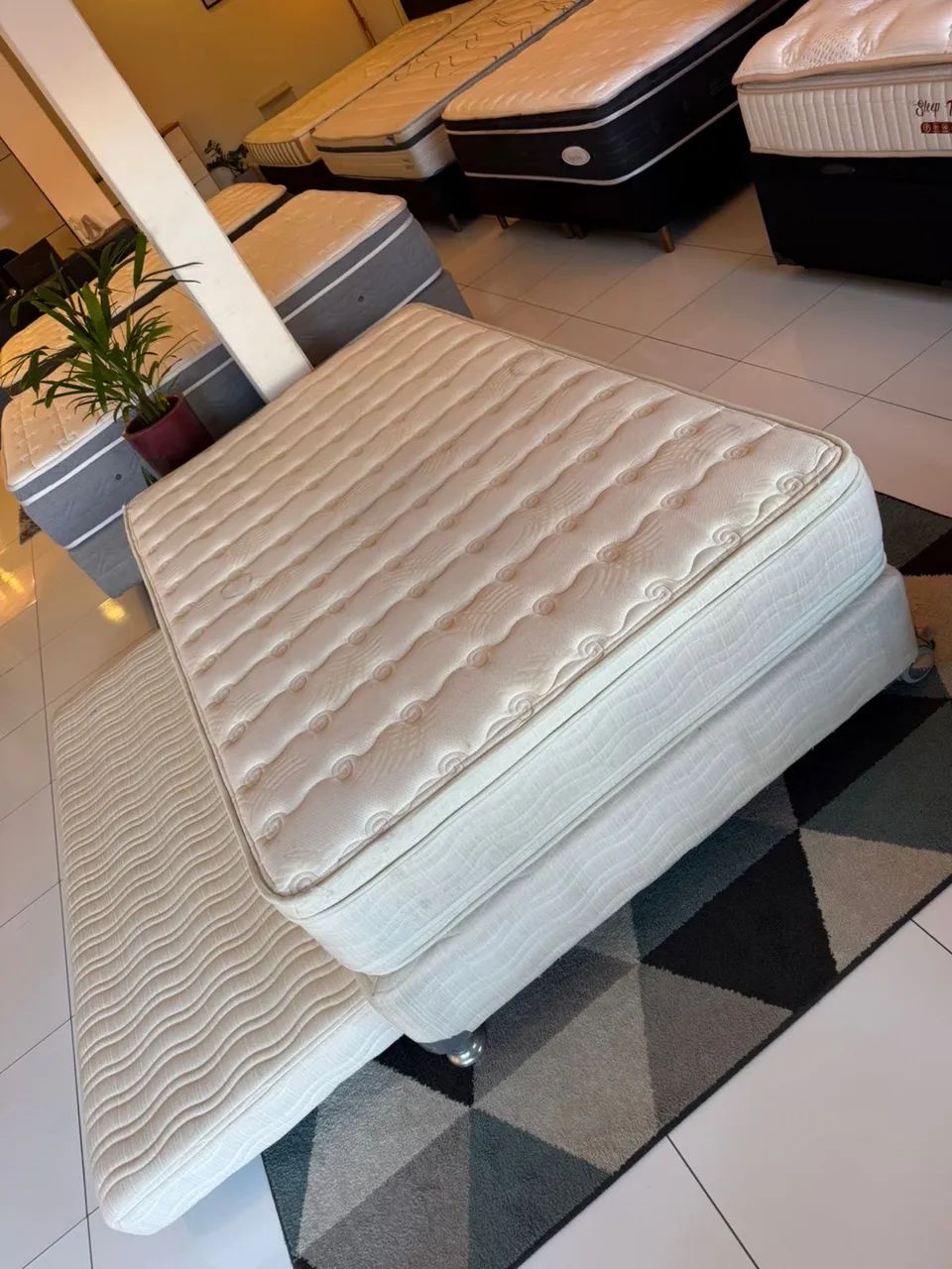 Bicama com cama auxiliar 