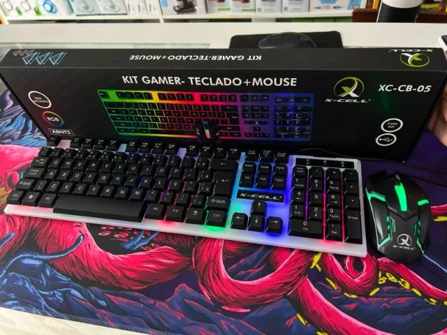 teclado gamer novo 
