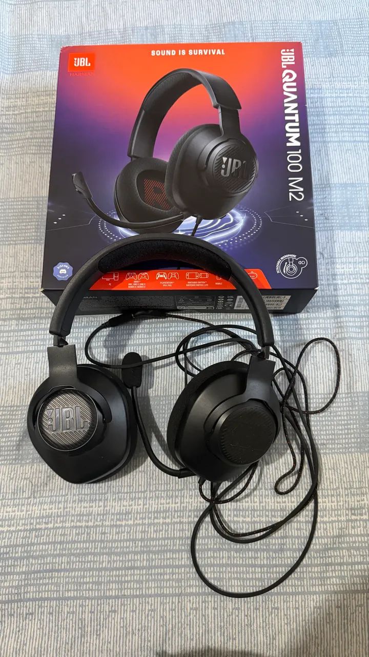 Fone Gamer JBL Quantum 100 M2