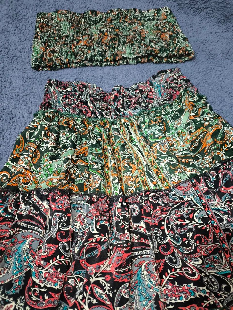 Conjunto saia indiana + croped  - Foto 2