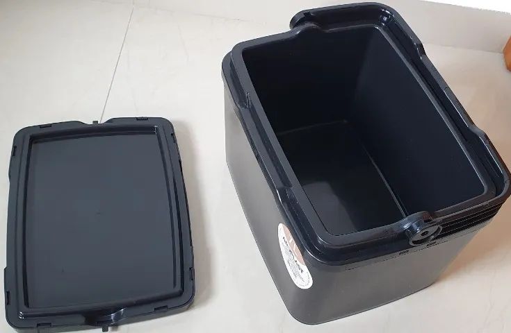 Caixa térmica preta 7L - Foto 4