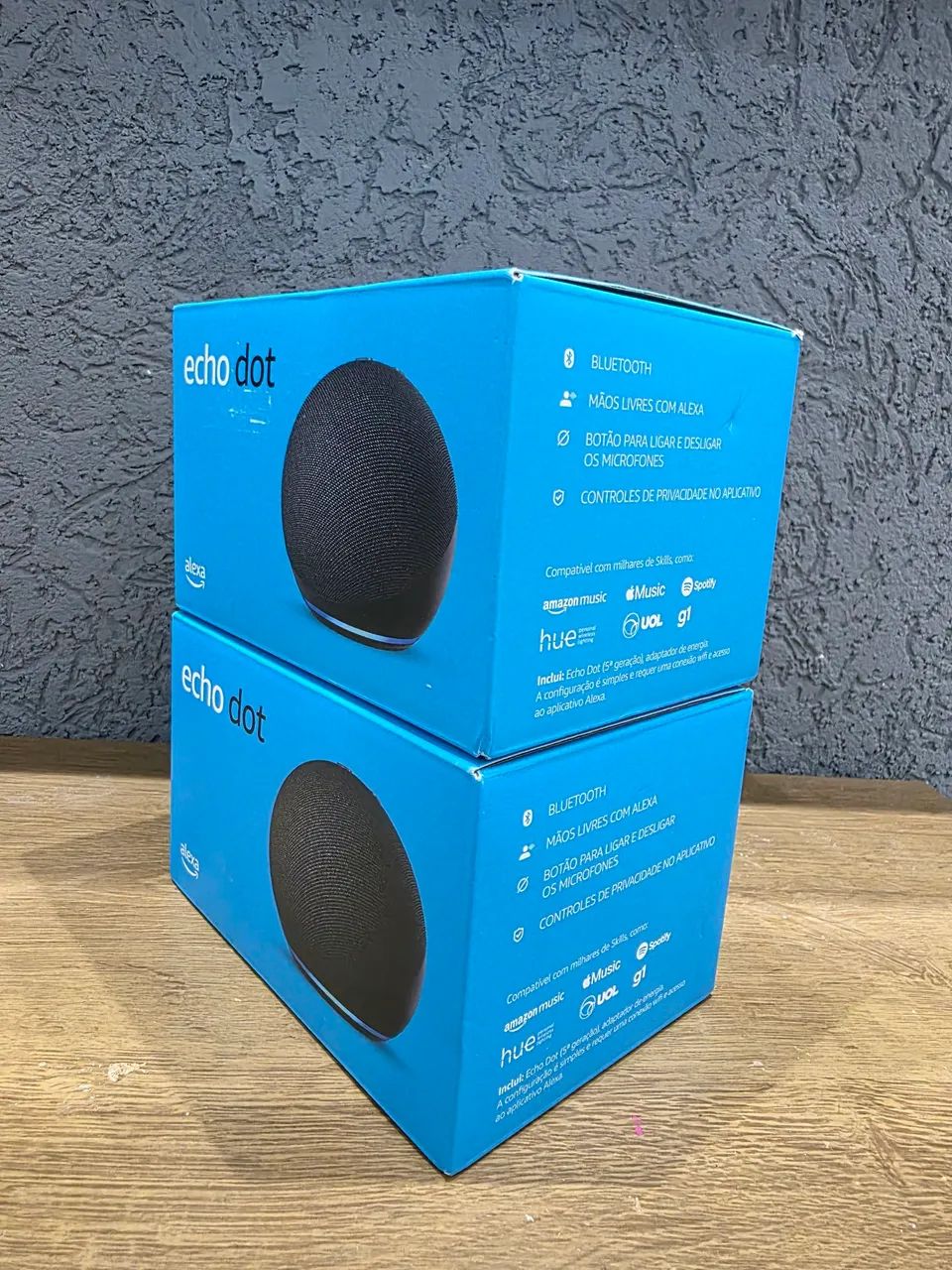 Echo Dot 5 Alexa (Geração Mais Recente) | Wi-Fi e Bluetooth | Preto - Foto 3