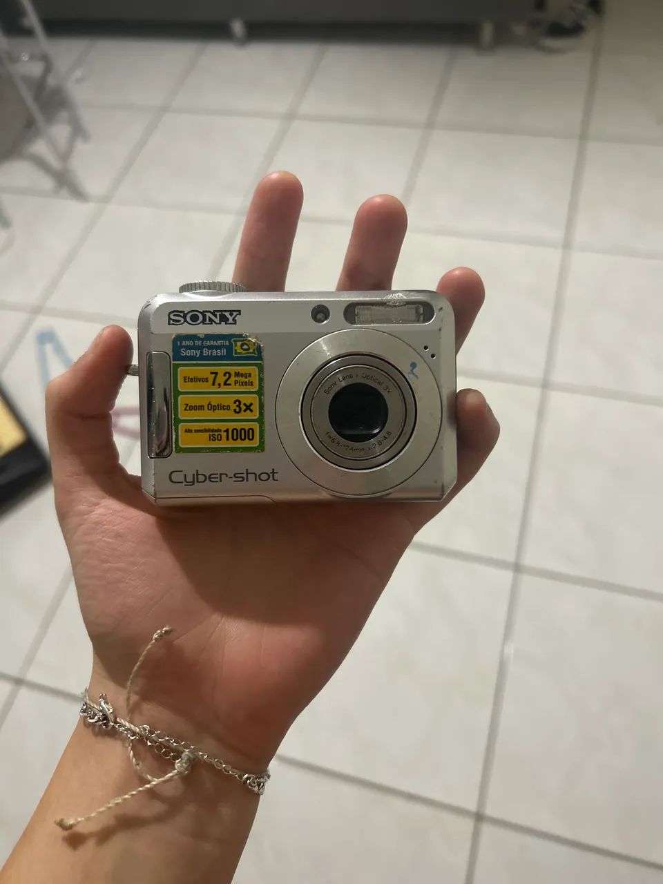 Câmera cyber shot Sony 7.2mega pixels  - Foto 2