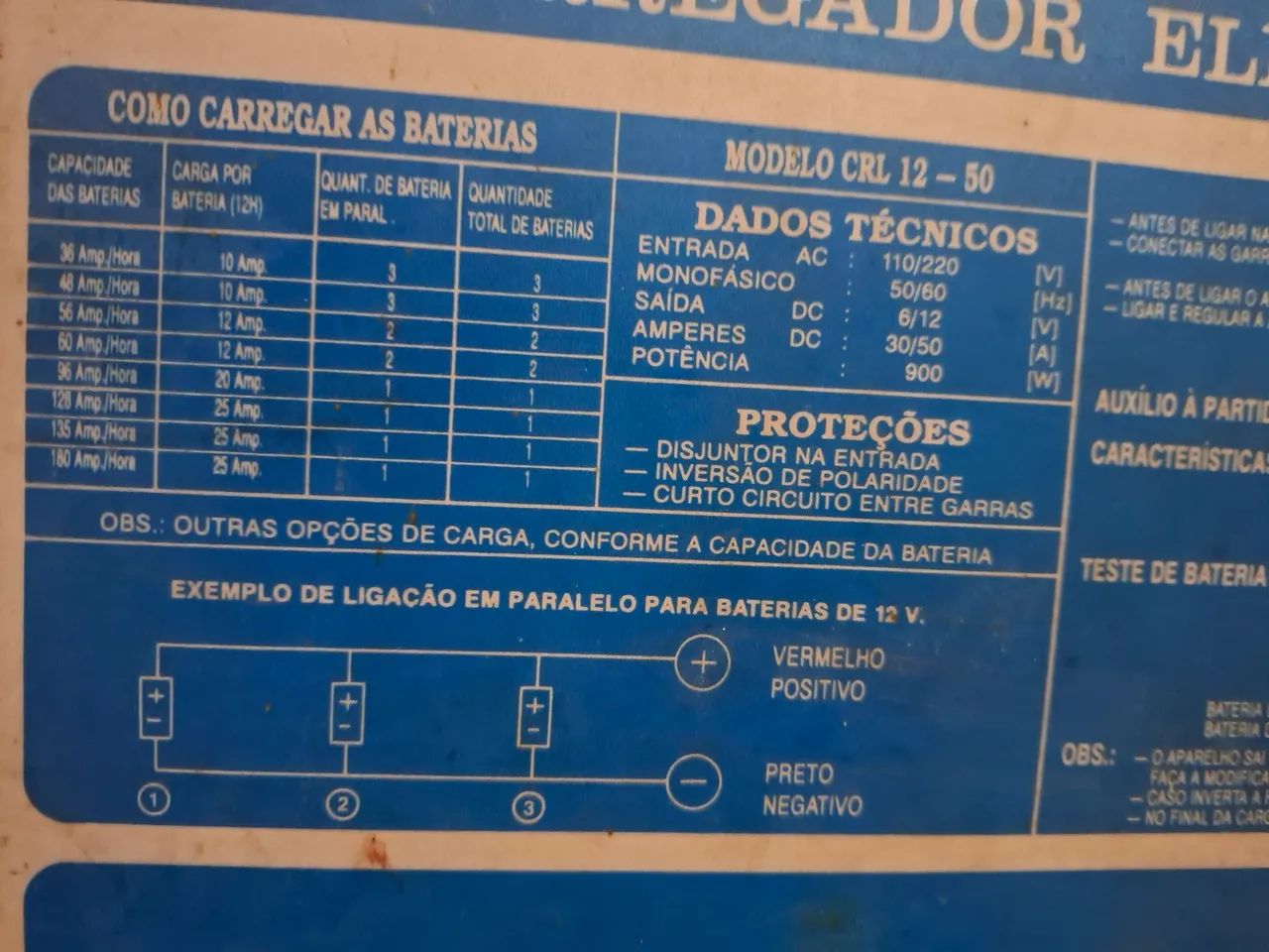 Carregador de bateria chubby 150 amperes  - Foto 4