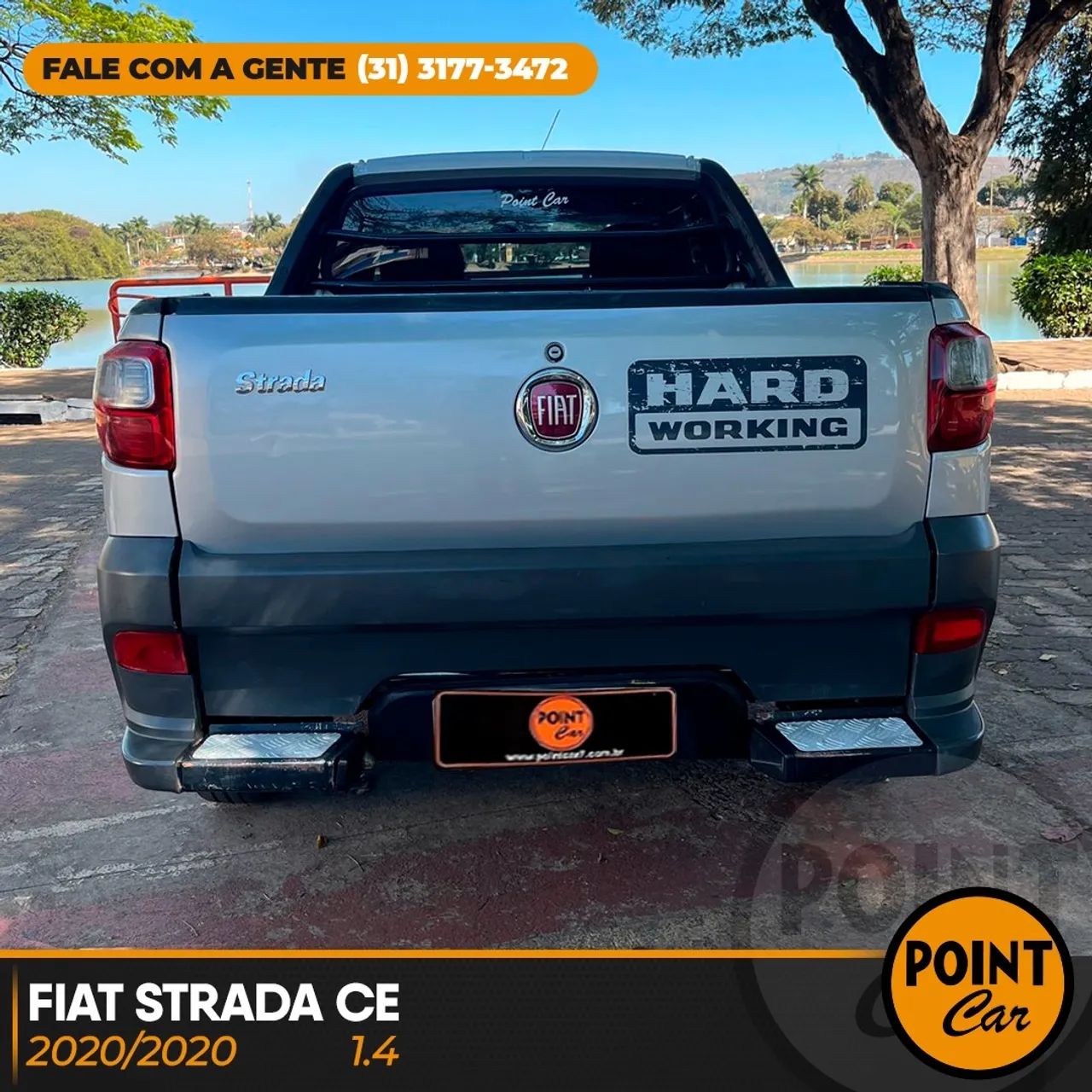 Fiat Strada Working Hard 1.4 Fire Flex 8V CE 2020 - Foto 3