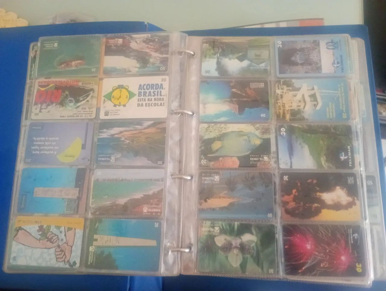 Cartões telefônicos 