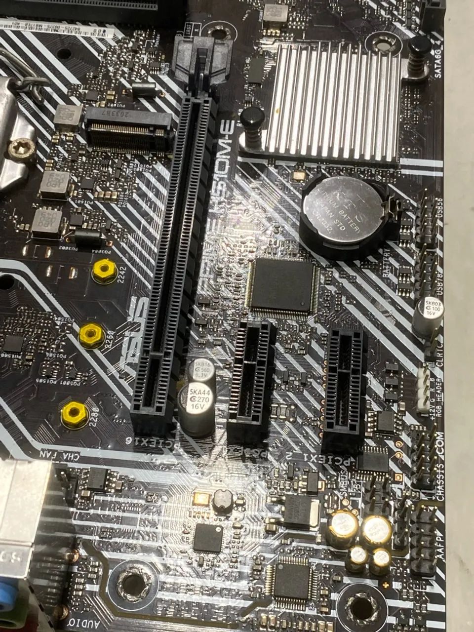 Placa-mãe ASUS Prime H510M-E - Foto 4
