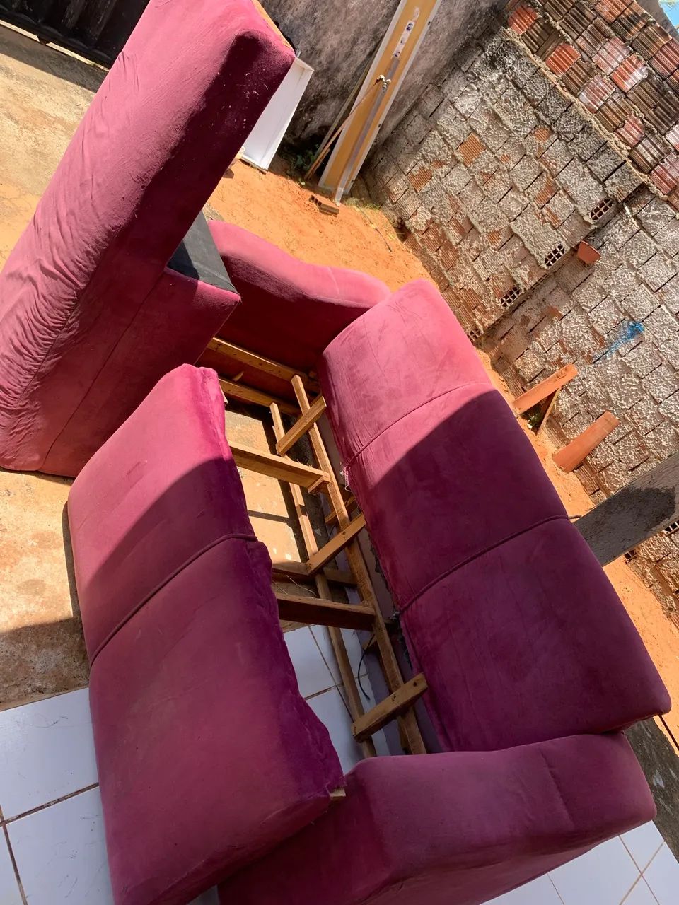 Sofá rosa  - Foto 4
