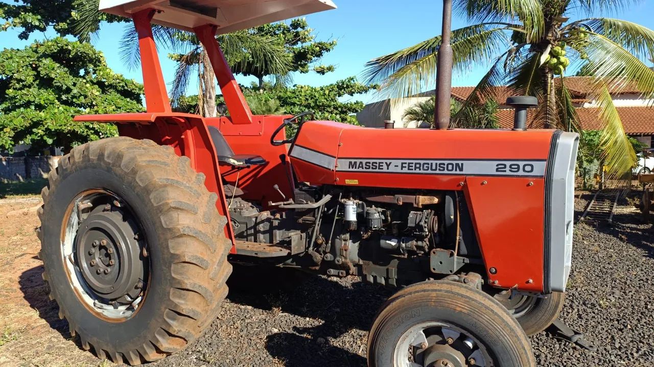Trator MF 290, ano 84 - Foto 5