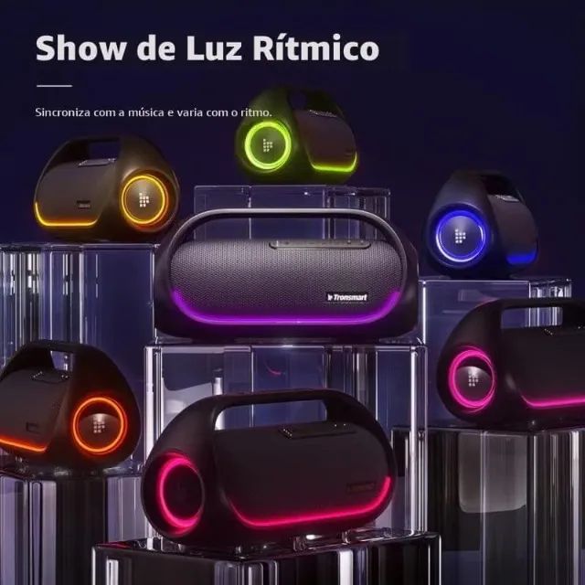 Caixa De Som Bluetooth 60w Ipx6 - Tronsmart Bang  - Foto 3