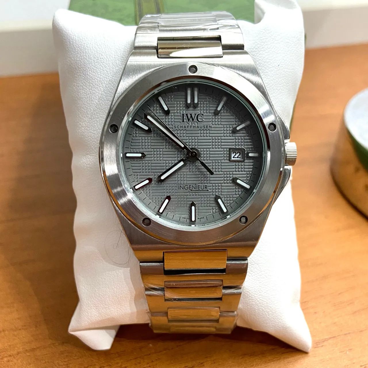 Relógio IWC ingenieur 42mm automático fundo cinza - Foto 2