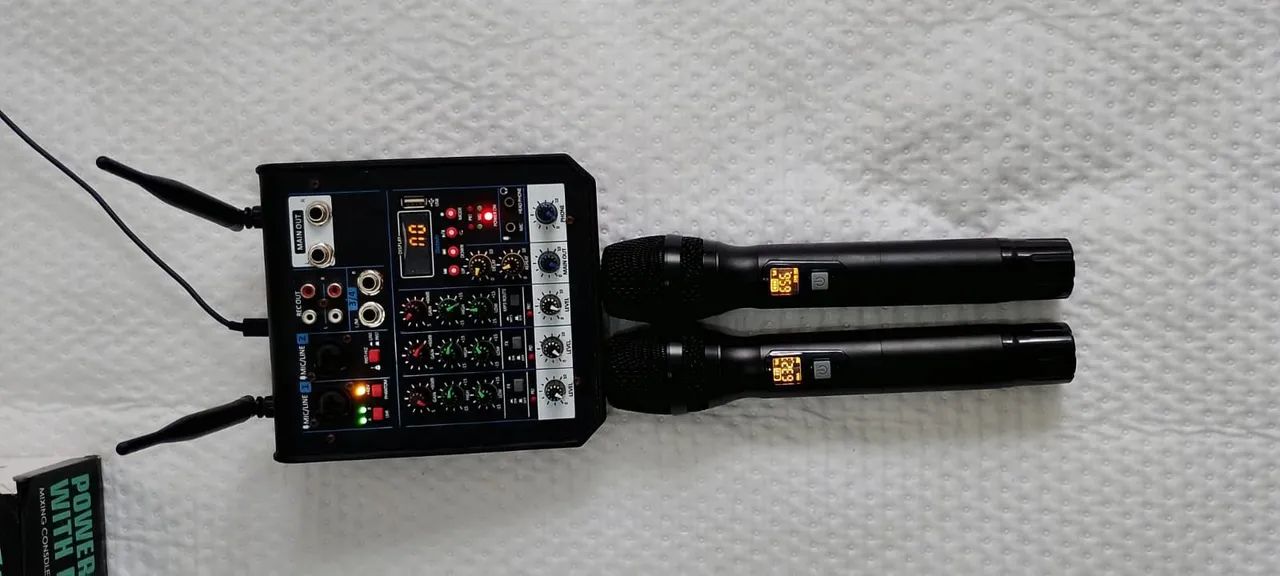 Microfone Power Mixer