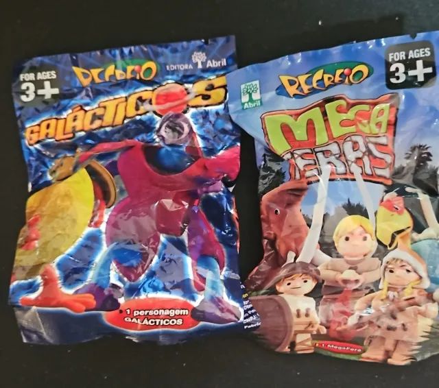 Pacotinhos lacrados - Revista Recreio