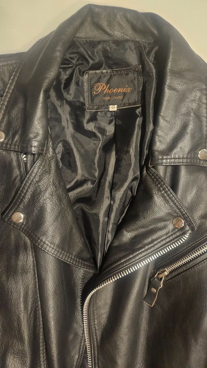 Jaqueta de Couro Legitimo - Modelo Perfecto - Foto 5