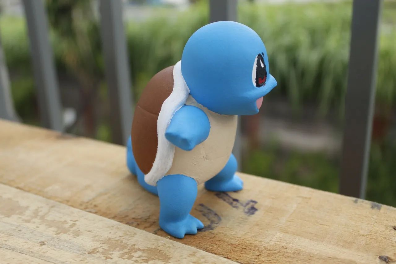 Boneco Squirtle Pokémon - Decoração Geek - Foto 2