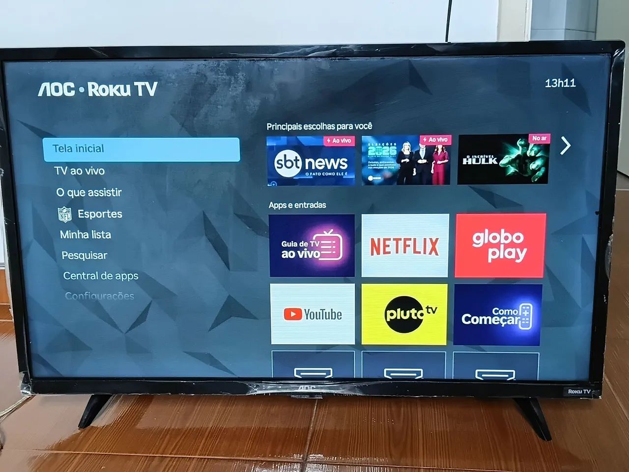 TV 32 aoc smart roku