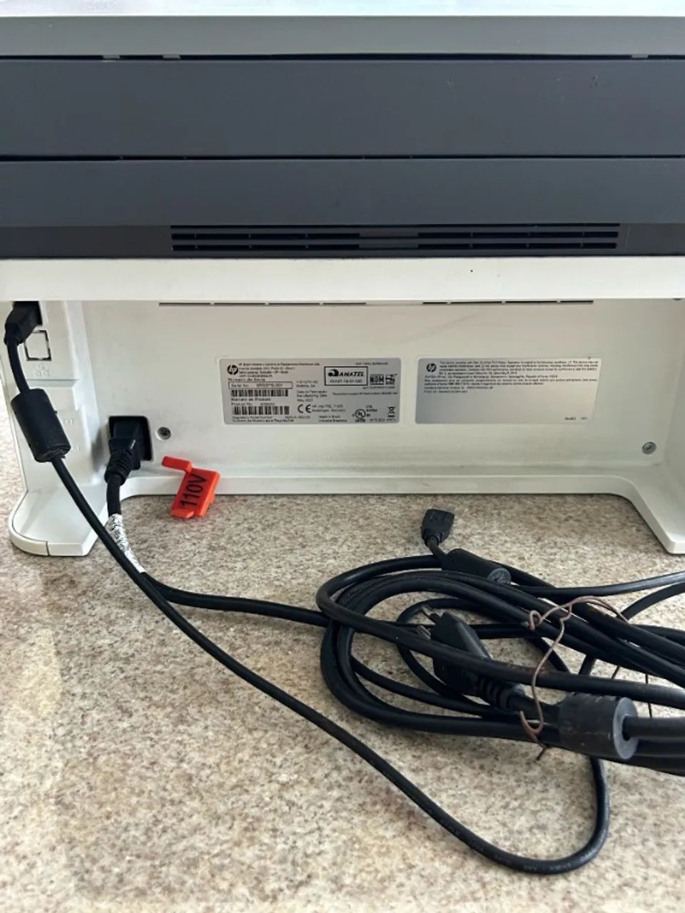 Impressora HP Laser MFP 135w - Preto e Branco Monocromática - USB E WIFI - Foto 2