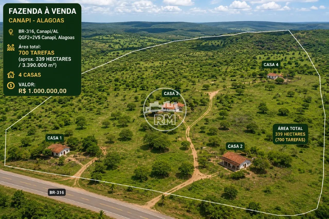 Fazenda à venda com 10 quartos no Centro/Canapi - Foto 3