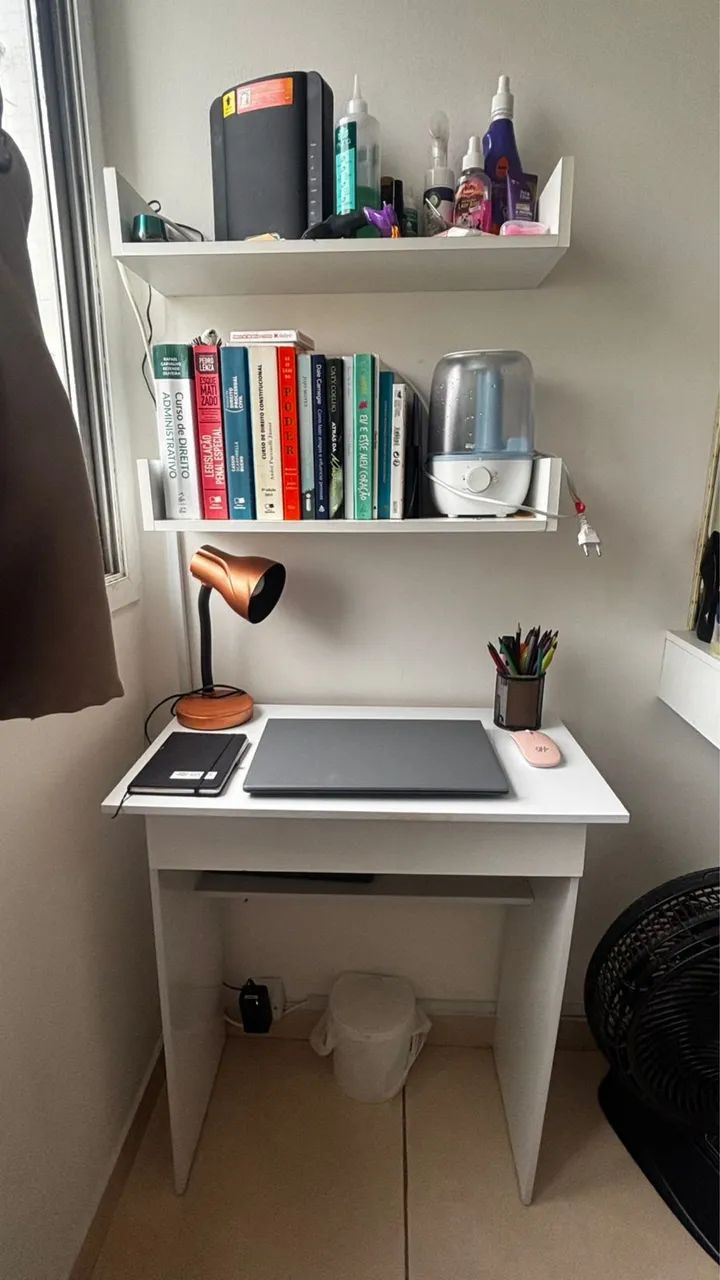 ? Mesa para Estudo + Prateleiras - NOVAS! ? - Foto 2