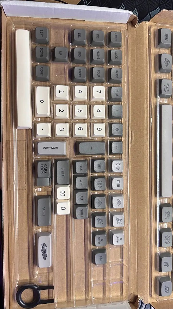 126 Keycaps Teclas XDA PBT Revelation - Foto 3