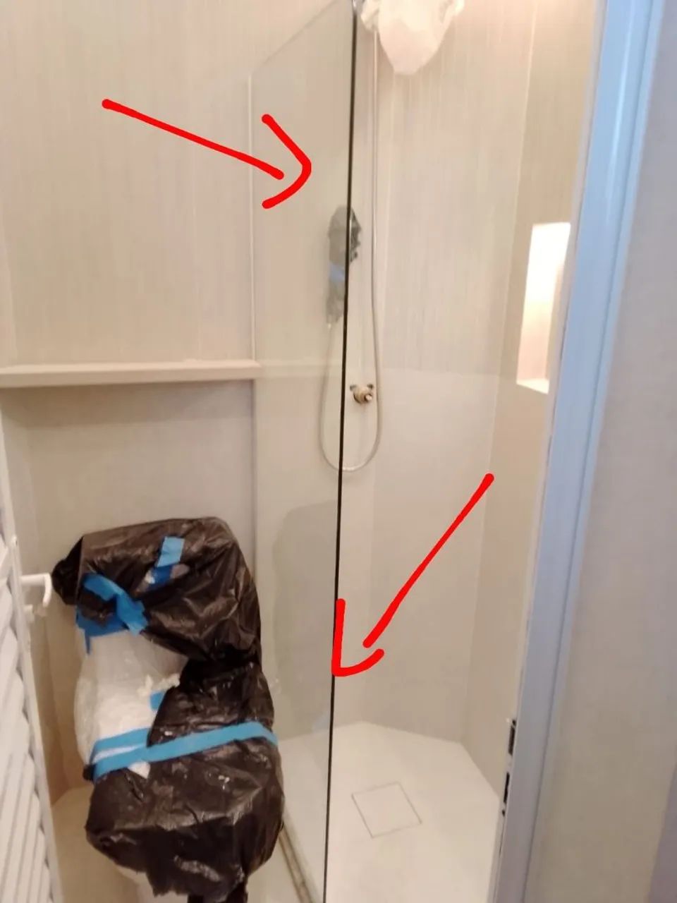 Vidro box paraducha banheiro