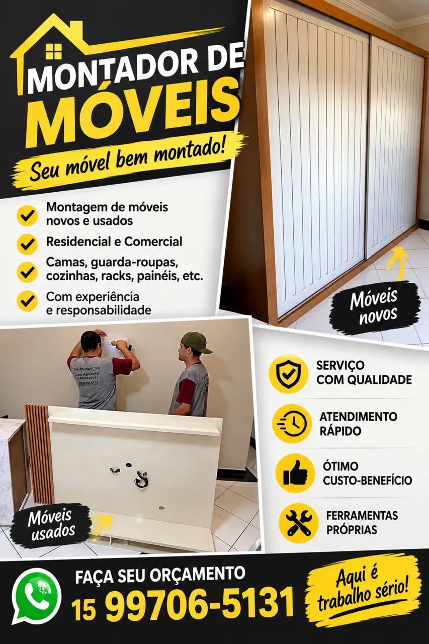 Montagem de móveis 