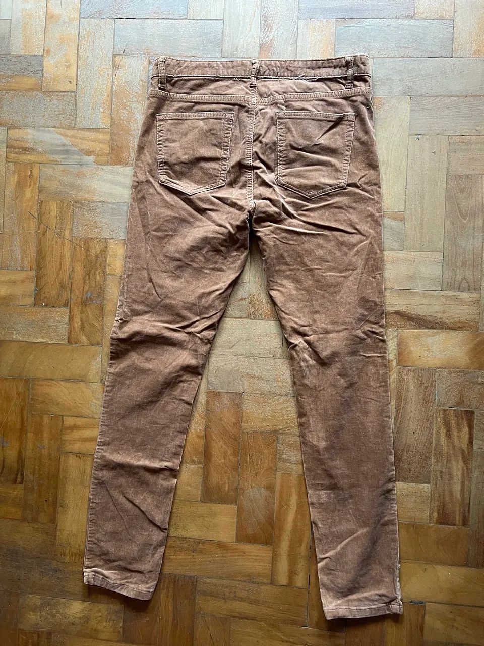 calça youcom veludo marrom tam 42