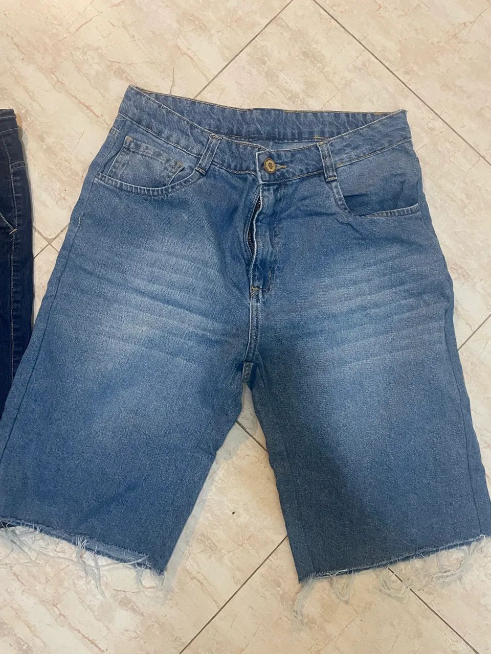 Bermuda jeans duas peças  - Foto 4