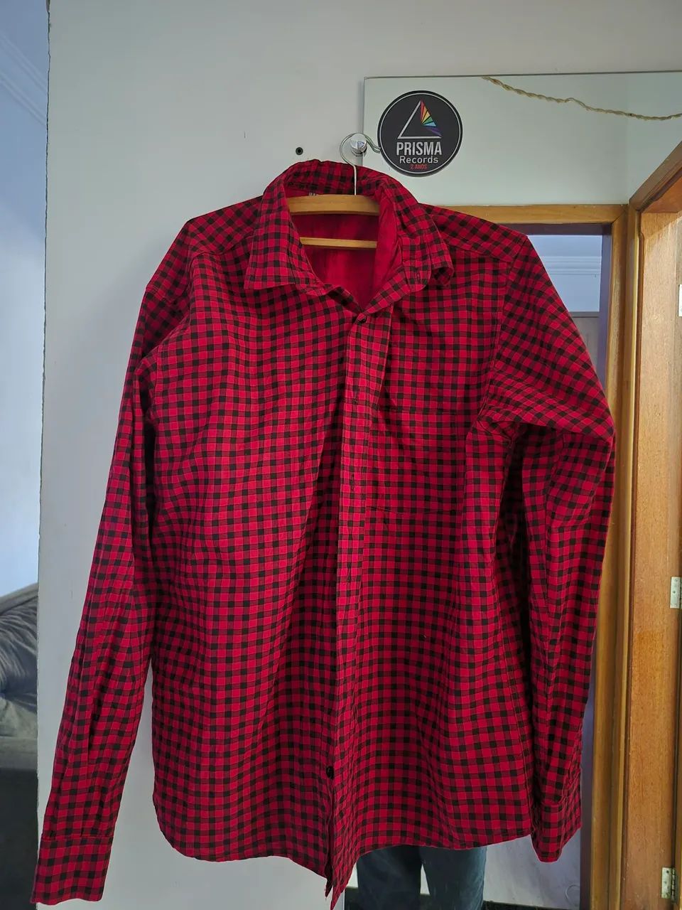 CAMISA XADREZ VERMELHA - Foto 3