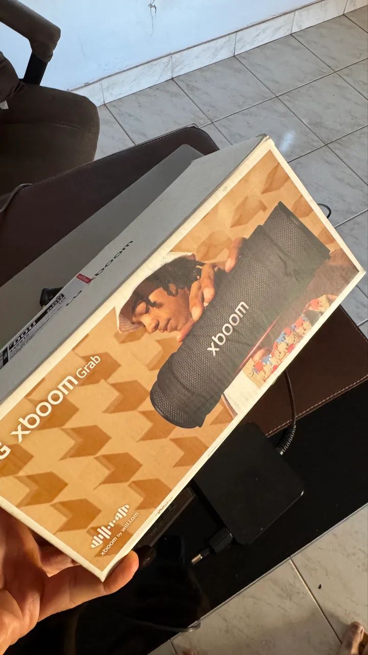 Caixa de som xboom LG